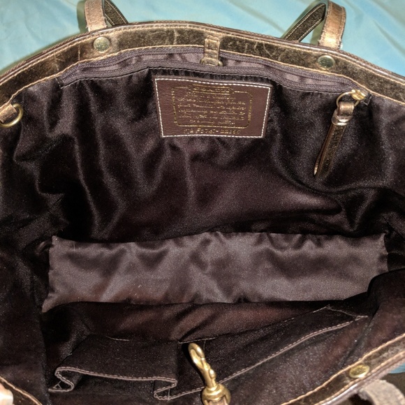 Like new Coach tote - Picture 4 of 5